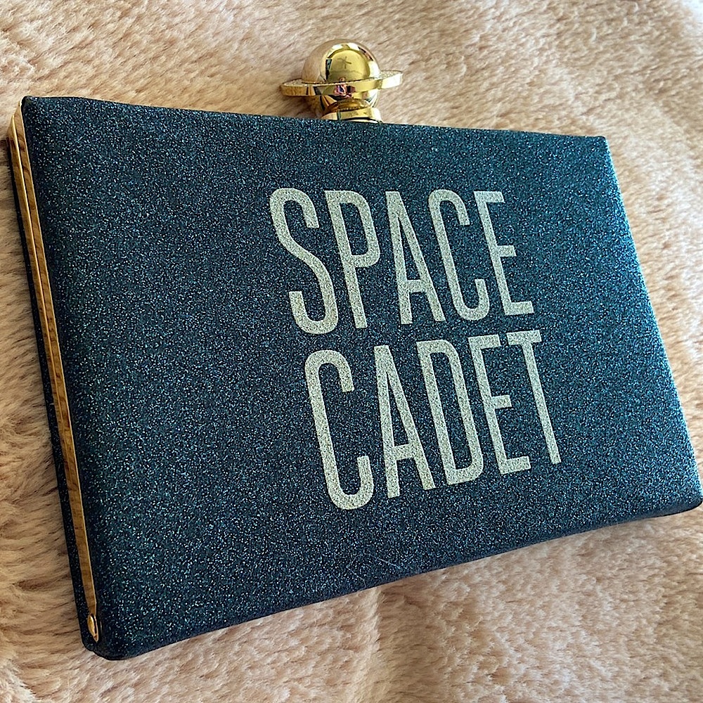Kate Spade “Over The Moon” Space Cadet Clutch Bag - Picture 3 of 12